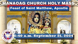 CATHOLIC MASS OUR LADY OF MANAOAG CHURCH LIVE MASS TODAY Sep 21 2024 541am Holy Rosary [upl. by Anilegna]