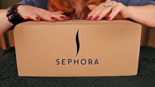 Unboxing ASMR 📦 Sephora UK Beauty Haul 📦 Whispered Card Packaging [upl. by O'Doneven472]