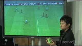 Pes 2009 DEMO Gameplay and new skills [upl. by Tigges]