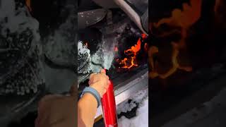 Fire extinguisher Car fire extinguisher Car waterbased fire extinguisher Fire extinguishing car [upl. by Nylirek338]