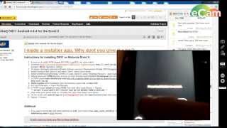 Installing CM11 on the Motorola Droid X MB810 [upl. by Annoerb]