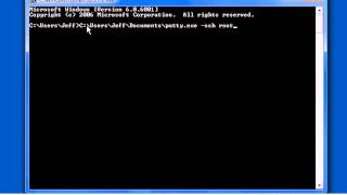 How to start a SSH session from the command line  Putty Tutorials [upl. by Assiran]