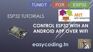 ESP32 tutorial B06 Control your ESP32 with an Android App [upl. by Jillayne567]