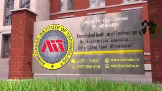 Ahmedabad Institute of Technology  Admissions 2018  Full HD [upl. by Nenad]