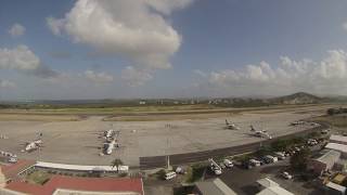 V C BIRD International Airport TIMELAPSE ANTIGUA [upl. by Ogires99]