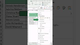 Copying and Pasting Multiple Numbers in Excel shorts [upl. by Aenyl]