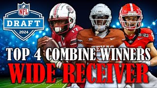 2024 NFL Scouting Combine Reaction I Top 4 Winners at Wide Receiver [upl. by Ahgiela734]