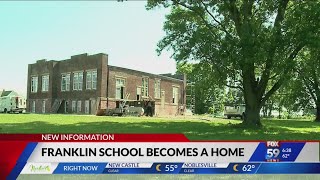 Franklin family renovates 100yearold school house into family home [upl. by Lednor]