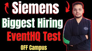 Siemens Biggest Hiring  OFF Campus Drive For 2024  2023  2022  2021 Batch  Fresher Jobs [upl. by Veats]