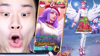 Skin Terbaru Rafaela Kualitas Rp1000000  Mobile Legends [upl. by Helga]