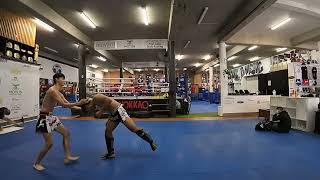 Muay Thai 27 ClinchingampSparring  2024411 HD 1080p [upl. by Notsreik]