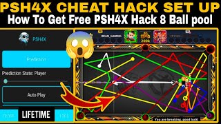 TUTORIAL PSH4X AUTO Cheat HACK 8 BALL Pool  How To Complete Setup PSH4X Hack Lifetime [upl. by Tsenrae]