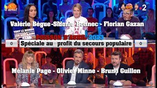 EVÈNEMENT Sidonie Bonnec amp Olivier Minne deviennent candidat de leur jeu pour le 1er avril 2023 [upl. by Reahard]