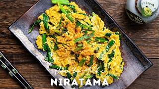 Niratama Recipe Stirfried Garlic Chive with Egg [upl. by Ardnnek]