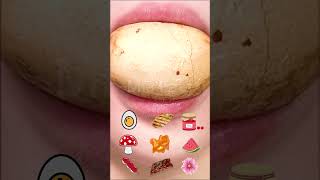 ASMR Eating Emoji Food ChallengeSatisfying Eating Sounds먹방 shorts mukbang eatingsounds food [upl. by Suivatram679]