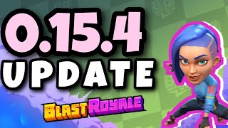 0154 UPDATE 🔥 BLAST ROYALE 🤯 [upl. by Aihsit]