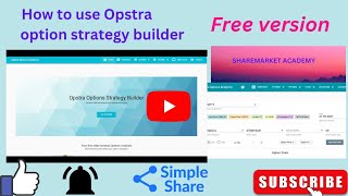 Opstra strategy builder tutorial  Opstra option strategy Builder hindi me  Opstra Paper Trading [upl. by Myers]