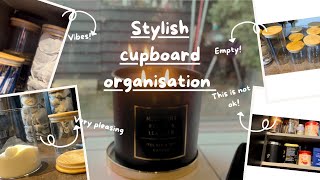 Stylish Cupboard Organisation Aesthetic Hacks for a ClutterFree Home [upl. by Gnes]