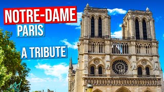 NOTRE DAME de PARIS  A tribute to the cathedral NotreDame de Paris [upl. by Anesor249]