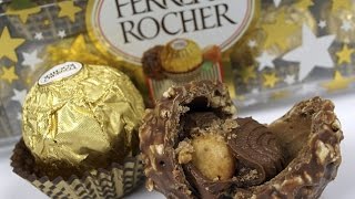 كيف تصنع شوكلاتة فيريرو روشيه Ferrero Rocher اللذيذة في المنزل [upl. by Wallraff55]