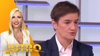 Ana Brnabić o rebalansu budžeta povećanjima plata i penzija i fertilitetu  JUTRO [upl. by Faria]