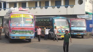 Asansol city bus stand Asansol to burnpur bus journy mini and long rout bus Trainzone786 [upl. by Drawdesemaj]