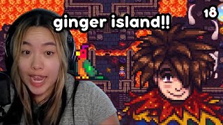 our first time on ginger island  Stardew Valley 18 [upl. by Gauthier]