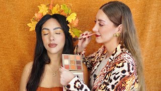 ASMR Meticulous Autumn Goddess Styling  Brushing Styling Makeup Finishing Touches  Roleplay [upl. by Anassor]