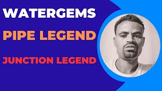 add legend to pipe and junction in WaterGEMS [upl. by Nolra]