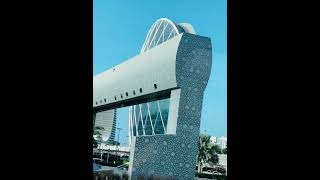 The Aldar Headquarters building AbuDhabi 🇦🇪 abudhabi travel travelphotography aviation [upl. by Terrene]