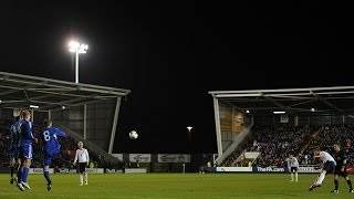 Southamptons James WardProwse brilliant freekick England U21s vs San Marino 90 [upl. by Kerat]