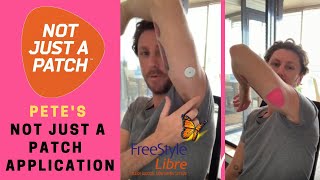 How to Apply Freestyle Libre Patches  Step by Step Tutorial on Application  Not just a Patch [upl. by Rizzo952]