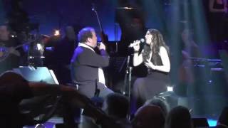 Yiannis Parios amp Melina Aslanidou performance on 27022016 [upl. by Stephine]