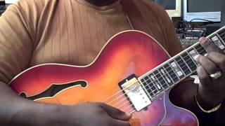 Ibanez AF155 sound demo [upl. by Sudderth]