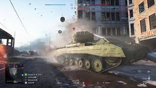 Battlefield 5 Valentine MK VIII Tank Gameplay No Commentary [upl. by Madid]