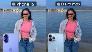 iPhone 16 vs iPhone 13 Pro max camera test comparison [upl. by Rexanna581]