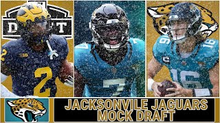 Jacksonville Jaguars 7 Round 2025 NFL Mock Draft  Full Roster and OffSeason Breakdown [upl. by Rennat]