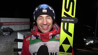 Kamil Stoch komentuje premierę 67 TCS 30122018 [upl. by Dosi]