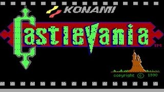 Castlevania gameplay PC Game 1986 [upl. by Mikeb]