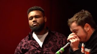 KING INERTIA 🇺🇸 VS VOCODAH 🇺🇸 TOP 8  Beatbox Battle Bayreuth 2022 CROWD POV [upl. by Venice675]