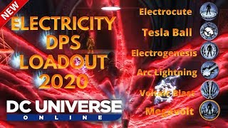 DCUO Electricity Dps Loadout 2020 [upl. by Ki]