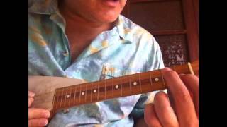 Cours minute 19 échelle Do ukulele Tahiti [upl. by Hanima]