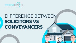 Difference Between Solicitors and Conveyancers [upl. by Sarilda938]