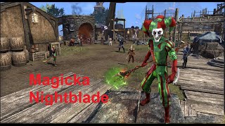 Magicka Nightblade PVP  ESO U40 [upl. by Ahsined]