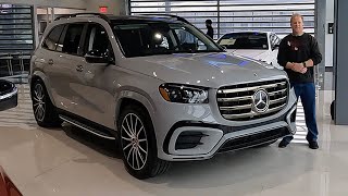 2024 Mercedes Benz GLS 580  Is It A GREAT Luxury ThreeRow SUV Option [upl. by Ajar]