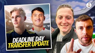 DEADLINE DAY LIVE STREAM  TOTTENHAM WANT BERGVALL  VELIZ TO SEVILLA w SpursTalkShow [upl. by Shushan]