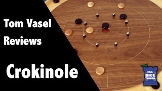 Crokinole Review  with Tom Vasel [upl. by Murielle]