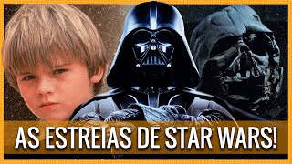 Como foram as estreias das trilogias de Star Wars [upl. by Booth]