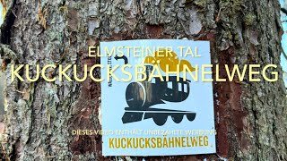 Kuckucksbähnelweg im Elmsteiner Tal im Winter [upl. by Loggins]