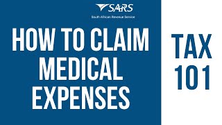 How to claim medical expenses on your 2022 tax return  SARS eFiling Tutorial [upl. by Alleciram]